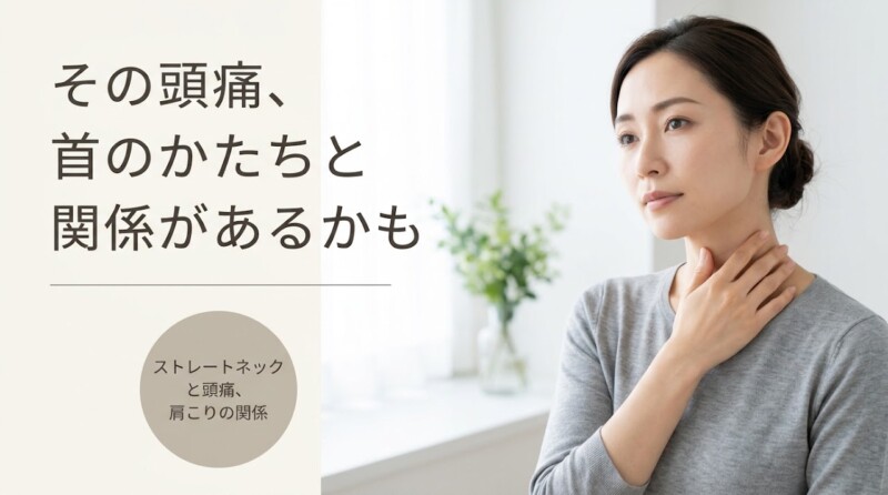 長野市でストレートネックによる頭痛・肩こりにお悩みの方へ｜科学的カウンセリングと複合ケアのアプローチ｜アップルカイロプラクティック｜アップルカイロプラクティック